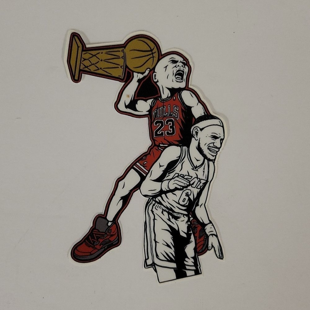 Collectible Michael Jordan Stickers - Picture 2 of 5